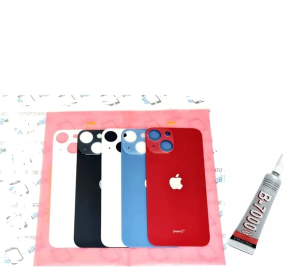 iPhone 14 Arka Batarya Pil Kapağı MOR (B7000 15 ML - Resim 3