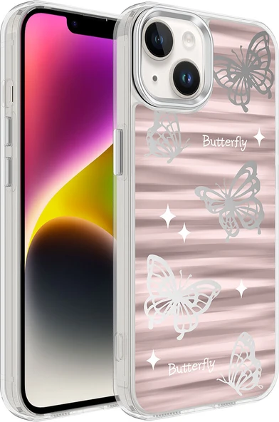 Apple iPhone 14 Plus Kılıf Airbagli Parlak Tasarımlı Mnc Mimbo Kapak-No5 ürün görseli 1