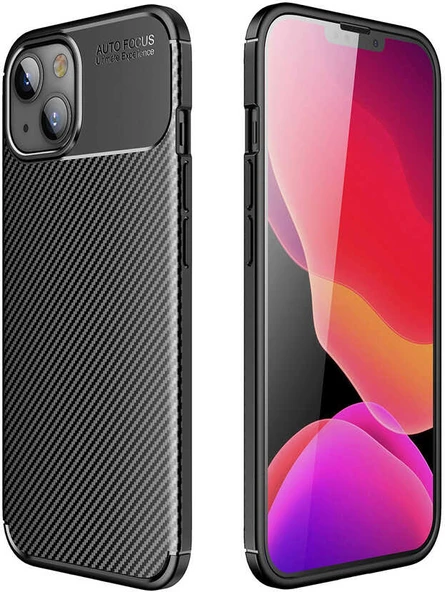 iPhone 13 Kılıf Mnc Negro Silikon Kapak-Siyah ürün görseli 1