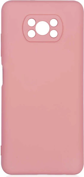 Xiaomi Poco X3 Kılıf Mnc Mara Laaakan Kapak-Pembe Açık ürün görseli 1