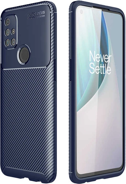 One Plus Nord N10 5g Kılıf Mnc Negro Silikon Kapak-Lacivert ürün görseli 1