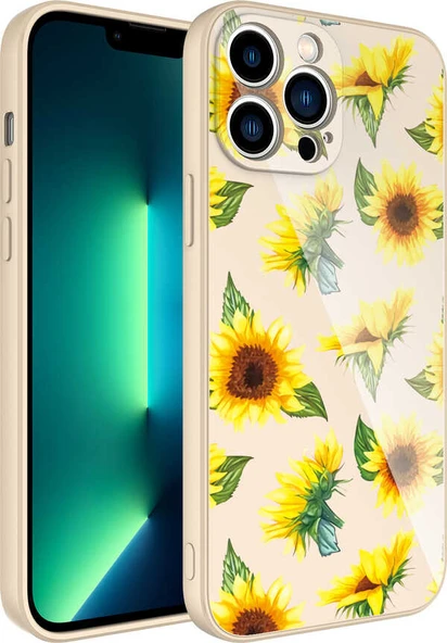 iPhone 12 Pro Max Uyumlu Kamera Korumalı Desenli Sert Silikon Mnc Epoksi Kapak-No2 ürün görseli 1