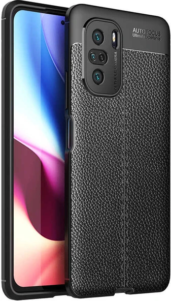 Xiaomi Mi 11i Kılıf Mnc Niss Silikon Kapak-Siyah ürün görseli 1