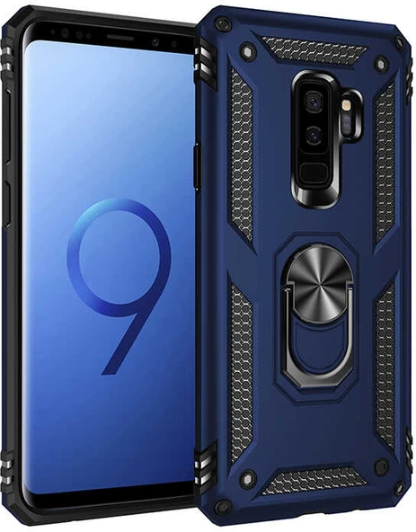 Galaxy S9 Plus Kılıf Mnc Vega Kapak-Mavi ürün görseli 1