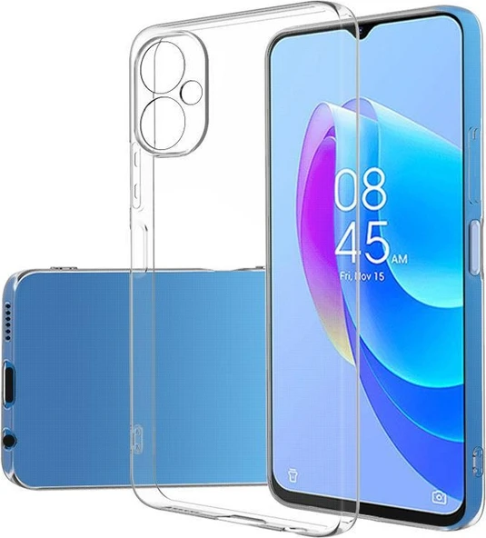 Tecno Camon 19 Neo Kılıf Mnc Süper Silikon Kapak-Renksiz ürün görseli 1