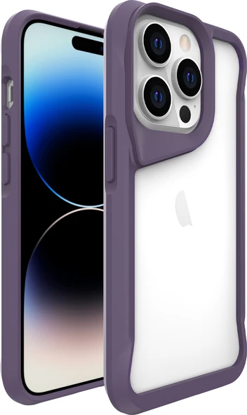 iPhone 14 Pro Uyumlu Mnc T-Max Kapak-Derin Mor ürün görseli 1