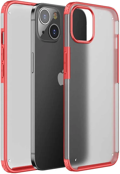 iPhone 13 Kılıf Mnc Volks Kapak-Kırmızı ürün görseli 1
