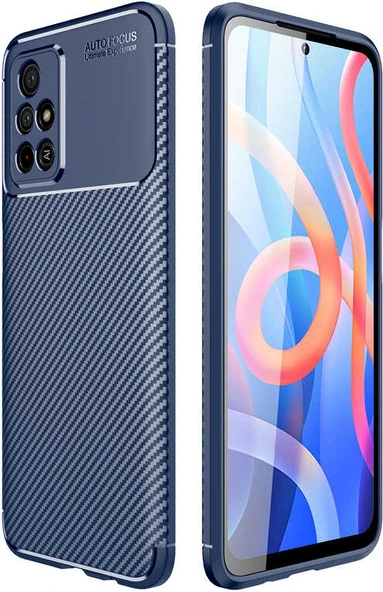 Xiaomi Poco M4 Pro 5g Kılıf Mnc Negro Silikon Kapak-Lacivert ürün görseli 1
