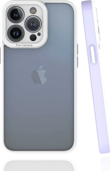 iPhone 13 Pro Kılıf Mnc Mima Kapak-Lila ürün görseli 1