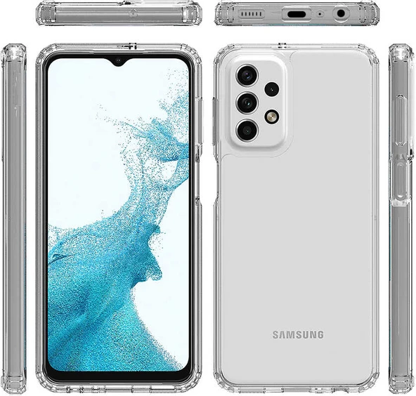 Galaxy A73 Kılıf Mnc 2mm Anti Shock Silikon-Renksiz ürün görseli 1