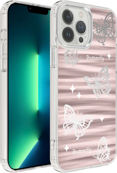 Apple iPhone 12 Pro Kılıf Airbagli Parlak Tasarımlı Mnc Mimbo Kapak-No5 ürün görseli 1