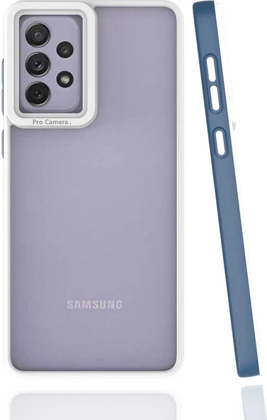 Galaxy A73 Kılıf Mnc Mima Kapak-Lacivert ürün görseli 1