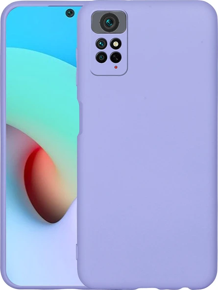 Xiaomi Redmi Note 12 Pro 4g Kılıf Mnc Mara Laaakan Kapak-Lila ürün görseli 1