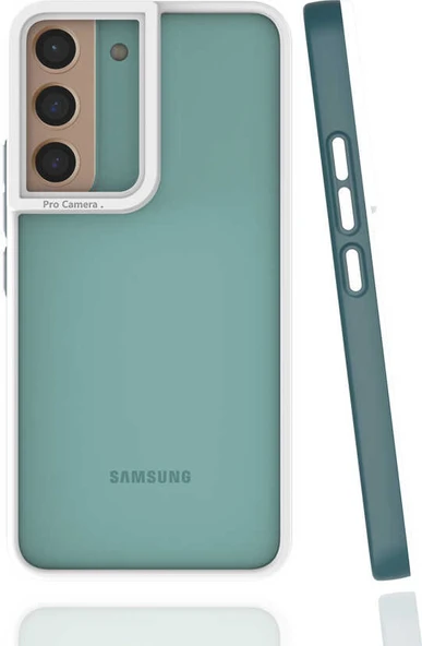 Galaxy S22 Kılıf Mnc Mima Kapak-Koyu Yeşil ürün görseli 1
