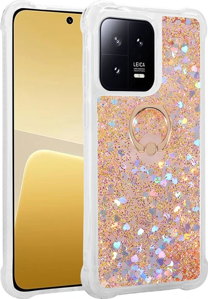 Xiaomi Mi 13 Kılıf Mnc Milce Kapak-Gold ürün görseli 1