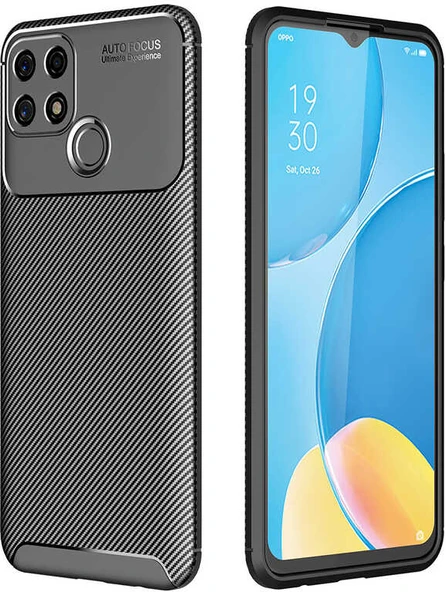 Oppo A15S Kılıf Mnc Negro Silikon Kapak-Siyah ürün görseli 1