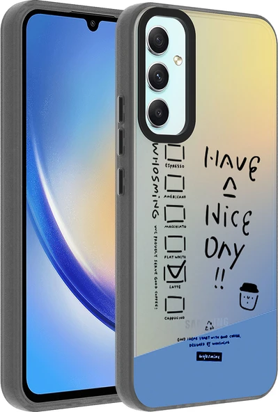 Galaxy A24 Kılıf Desenli Mnc Dragon Sert Kapak-Have ürün görseli 1