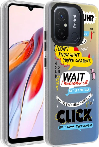 Xiaomi Redmi 12C Kılıf Desenli Mnc Dragon Sert Kapak-Kelimeler ürün görseli 1