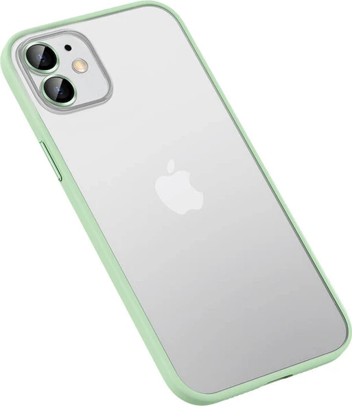iPhone 12 Pro Max Kılıf Mnc Retro Kapak-Yeşil ürün görseli 1