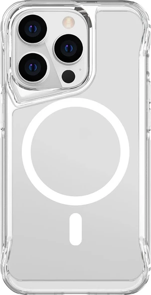 Apple iPhone 14 Pro Kılıf Mnc Magsafe Şarj Özellikli T-Max Magsafe Kapak-Renksiz ürün görseli 1