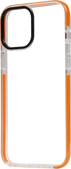 iPhone 12 Kılıf Mnc Punto Kapak-Turuncu ürün görseli 1