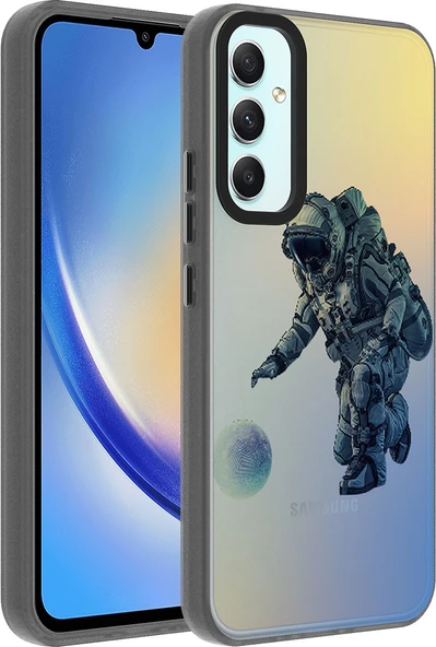 Galaxy A24 Kılıf Desenli Mnc Dragon Sert Kapak-Astronot ürün görseli 1
