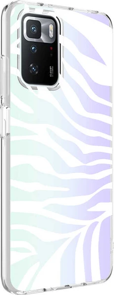 Xiaomi Redmi 10 Kılıf Mnc M-Blue Desenli Kapak-Zebra No1 ürün görseli 1
