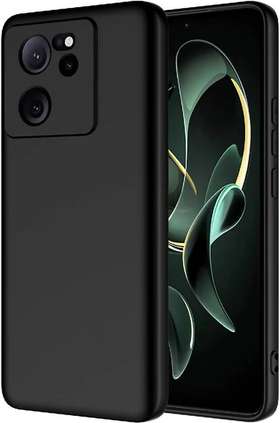Xiaomi Mi 13T Kılıf Mnc Mara Laaakan Kapak-Siyah ürün görseli 1