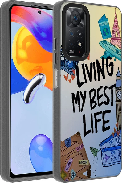 Xiaomi Redmi Note 12 Pro 4g Kılıf Desenli Mnc Dragon Sert Kapak-Seyahat ürün görseli 1