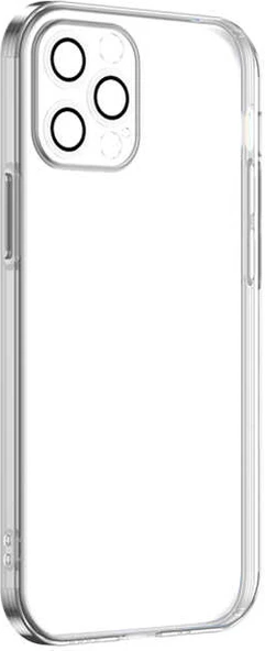 iPhone 12 Pro Kılıf Mnc Krep Kapak-Renksiz ürün görseli 1