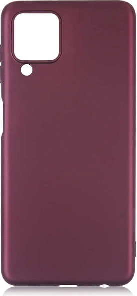 Galaxy M32 Kılıf Mnc Premier Silikon Kapak-Mürdüm ürün görseli 1