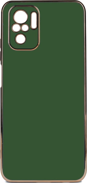 Xiaomi Redmi Note 10S Kılıf Mnc Bark Kapak-Koyu Yeşil ürün görseli 1