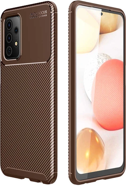 Galaxy A52 Kılıf Mnc Negro Silikon Kapak-Kahverengi ürün görseli 1