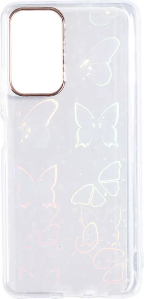 Xiaomi Redmi Note 11T 5g Kılıf Mnc Sidney Desenli Sert Kapak-Butterfly No2 ürün görseli 1