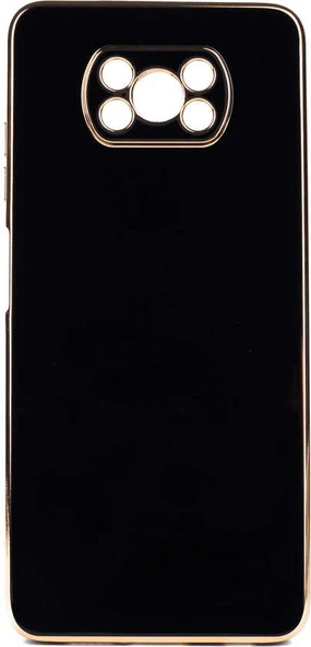 Xiaomi Poco X3 Kılıf Mnc Bark Kapak-Siyah ürün görseli 1