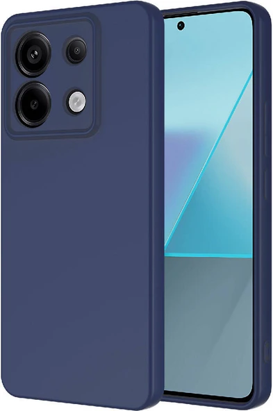 Xiaomi Redmi Note 13 Pro 5g Kılıf Mnc Mara Laaakan Kapak-Lacivert ürün görseli 1
