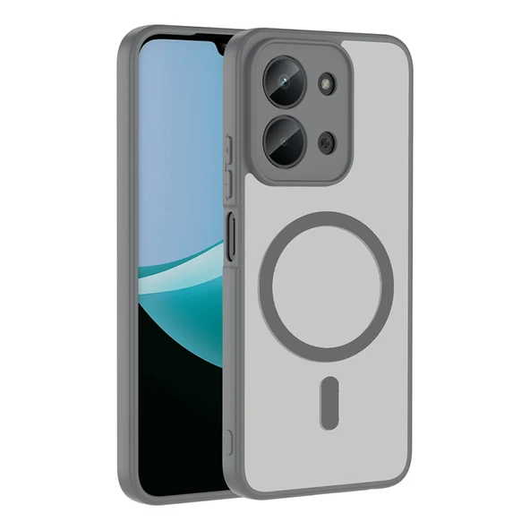 TechnoGuru Redmi 15C Kılıf M-safe Şarj Özellikli Babet Kapak ürün görseli 1