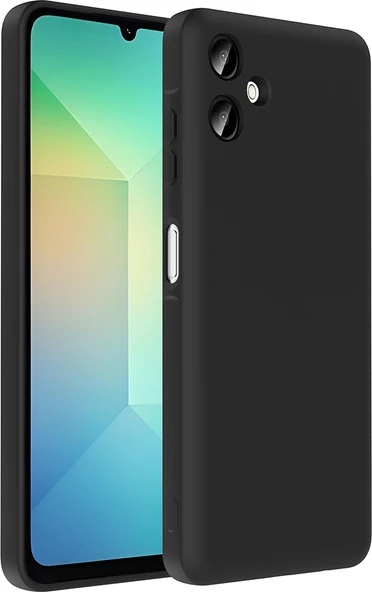 Galaxy A06 Kılıf Kamera Korumalı Kartlık Hazneli Mnc Vitra Kapak - Siyah ürün görseli 1