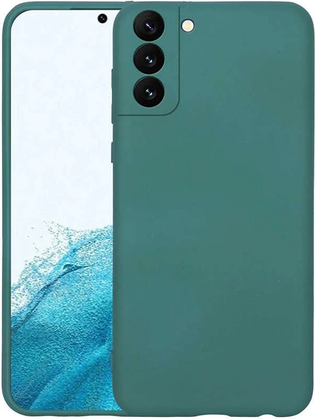 Galaxy S22 Kılıf Mnc Mara Laaakan Kapak-Koyu Yeşil ürün görseli 1