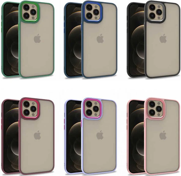iPhone 12 Pro Max Kılıf Mnc Flora Kapak-Yeşil - Resim 3