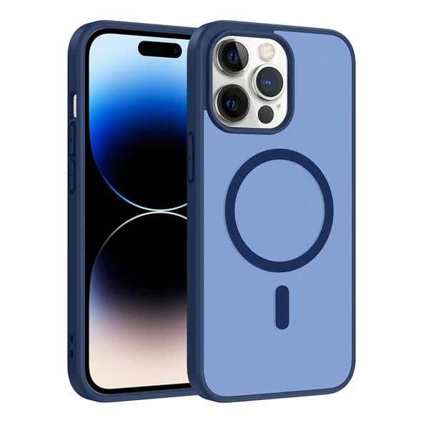 TechnoGuru iPhone 14 Pro Max Kılıf M-safe Şarj Özellikli Babet Kapak ürün görseli 1