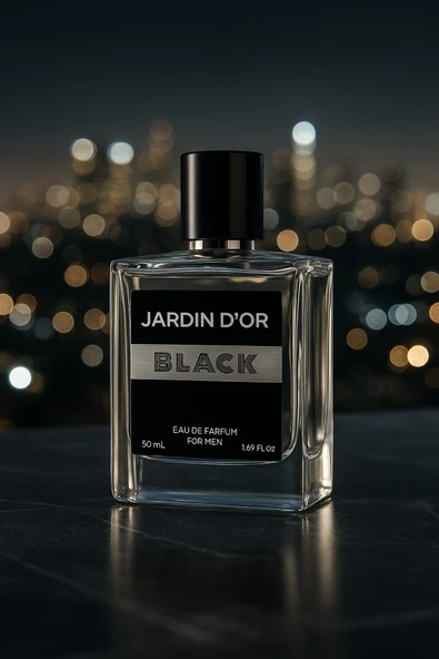 JARDIN D'OR Black 50ml Edp Erkek Parfüm 8681529301681 ürün görseli 1