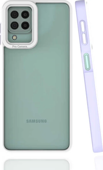 Galaxy M22 Kılıf Mnc Mima Kapak-Lila ürün görseli 1