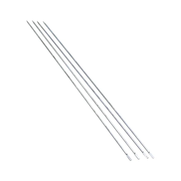 İnce Kare Kesim Metal Ciğer ve Domates Şişi - 50 cm ürün görseli 1