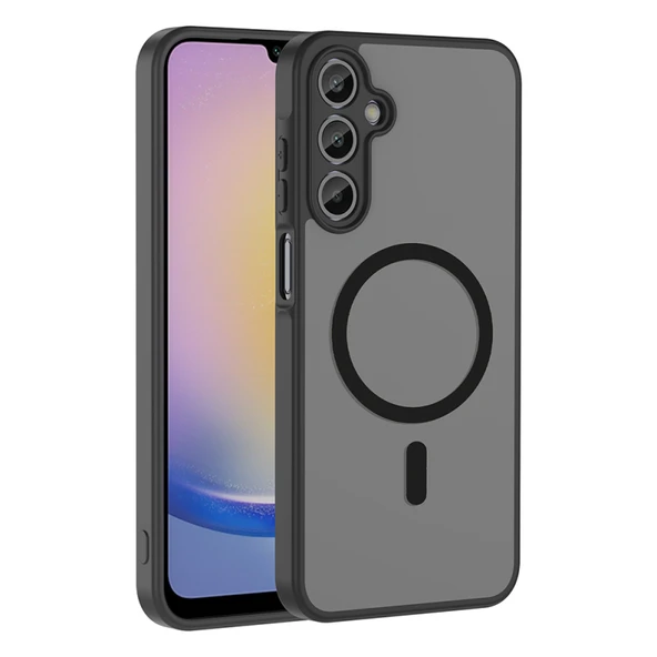 TechnoGuru Samsung Galaxy A15 Kılıf M-safe Şarj Özellikli Babet Kapak ürün görseli 1