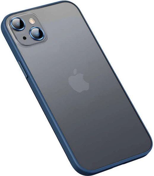 iPhone 13 Kılıf Mnc Retro Kapak-Lacivert ürün görseli 1