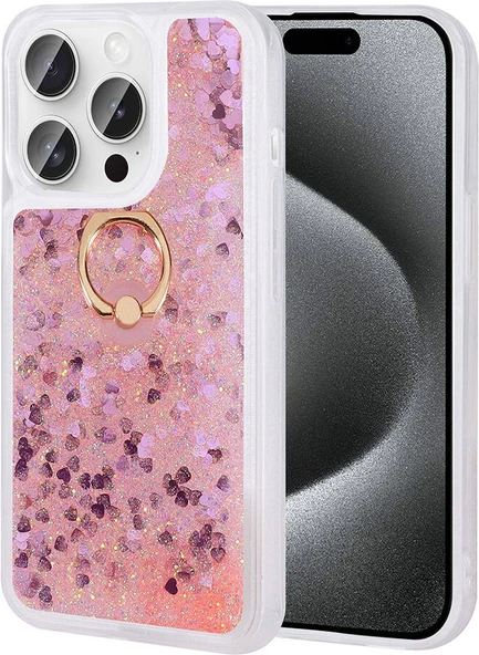 iPhone 15 Pro Max Uyumlu Mnc Milce Kapak-Pembe ürün görseli 1