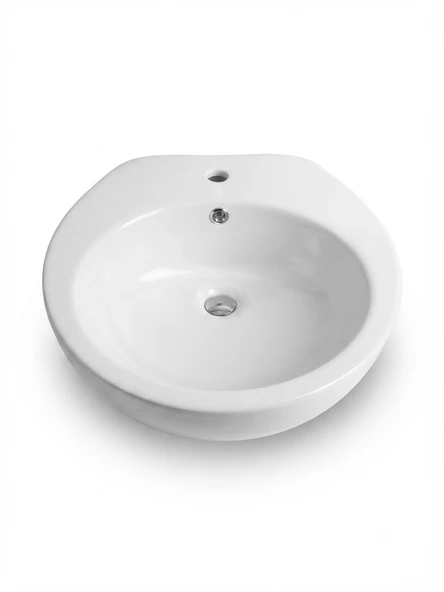 MODERN MONOBLOK LAVABO BEYAZ - Resim 2