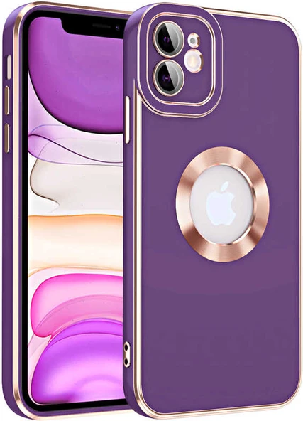 iPhone 11 Uyumlu Mnc Kongo Kapak-Koyu Mor ürün görseli 1