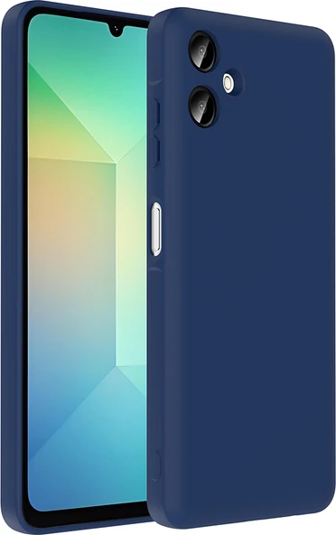 Galaxy A06 Kılıf Kamera Korumalı Kartlık Hazneli Mnc Vitra Kapak - Lacivert ürün görseli 1